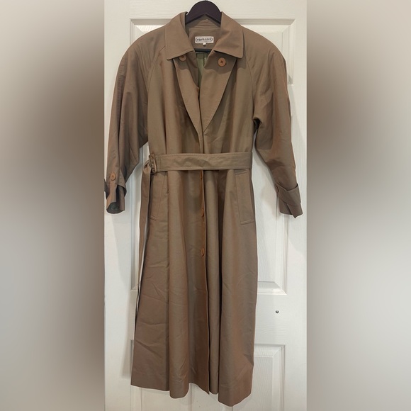 London Fog Other - Cacharel Vintage Men’s Trench Coat Size  XL Beige Belted Overcoat